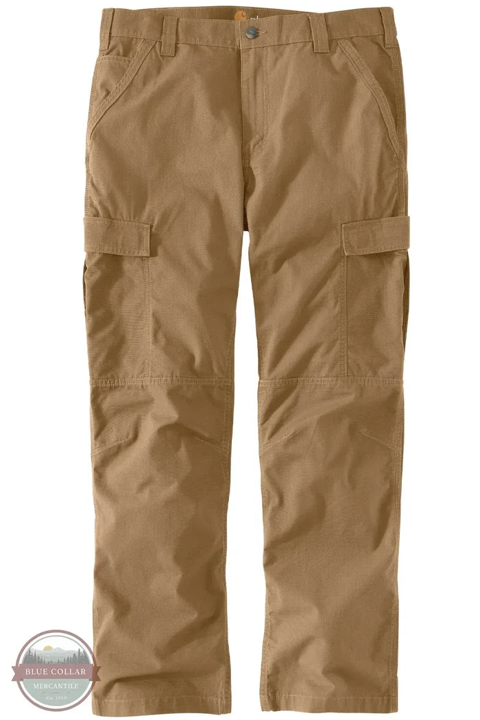 Carhartt 104200 Force® Relaxed Fit Ripstop Cargo Work Pants DKH front view