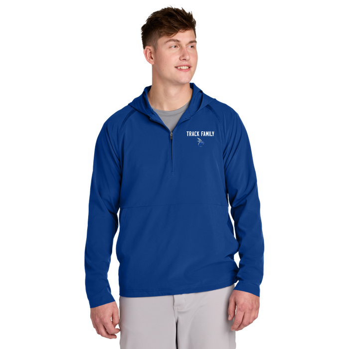 1/2 Zip Long Sleeve Hoodie Jacket (multiple colors)