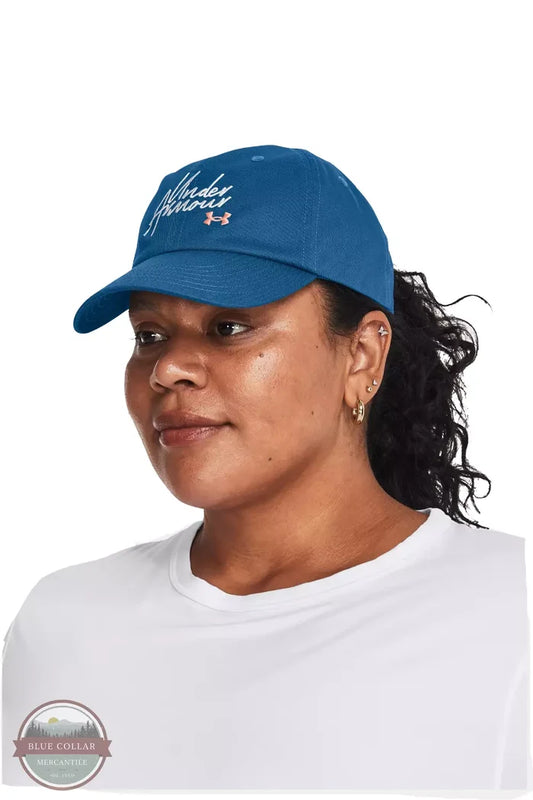 Under Armour 1369790-426 Favorite Cap in Varsity Blue Life View