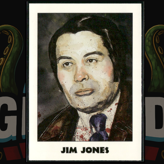 1992 Eclipse True Crime Card 74 James Warren Jones