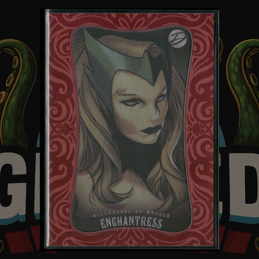 2014 Dangerous Divas Series 2 Card 11 Enchantress Ruby Parallel 01/50