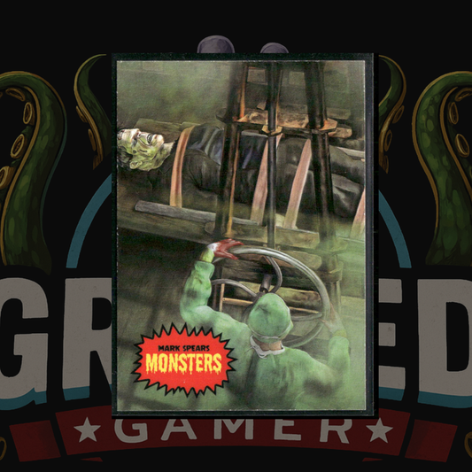 2021 Mark Spears Monsters Series 1 Card 63 It Lives! Frankenstein (Full Art)