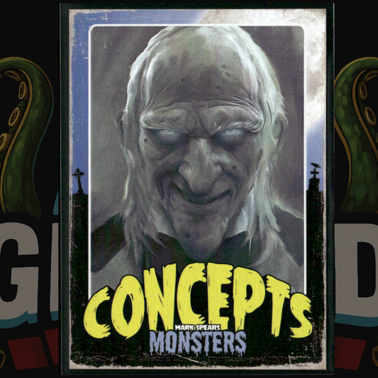 2021 Mark Spears Monsters Series 1 Concept Card 12 Caretaker