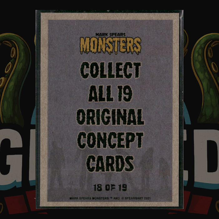 2021 Mark Spears Monsters Series 1 Concept Card 18 The Phantom