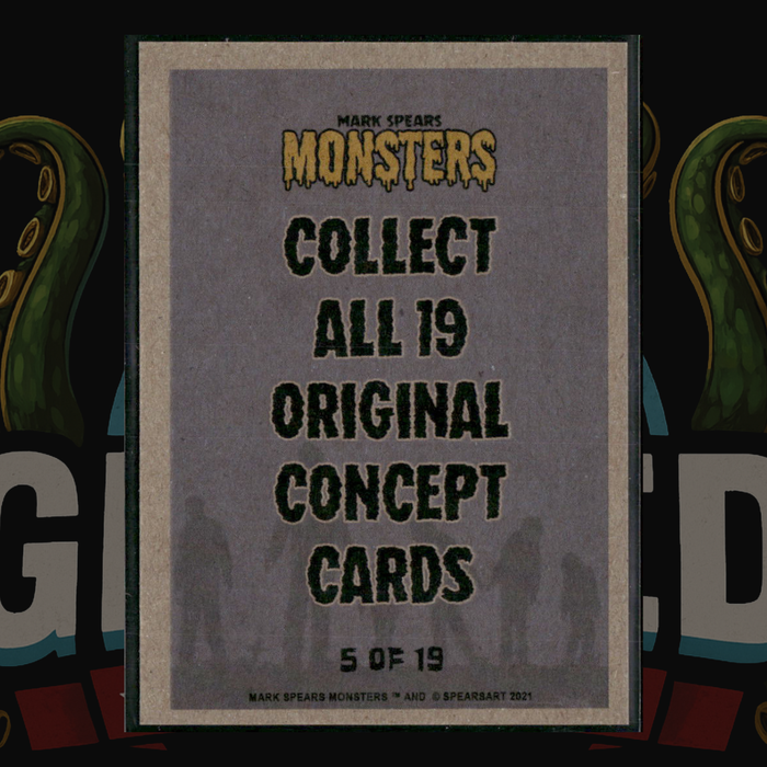 2021 Mark Spears Monsters Series 1 Concept Card 5 Vamp