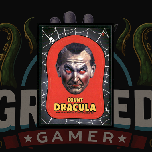 2021 Mark Spears Monsters Series 1 Sticker 15 Count Dracula