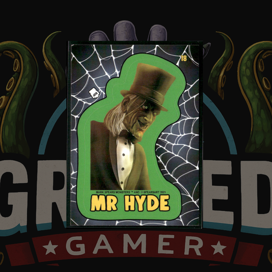 2021 Mark Spears Monsters Series 1 Sticker 18 Mr. Hyde