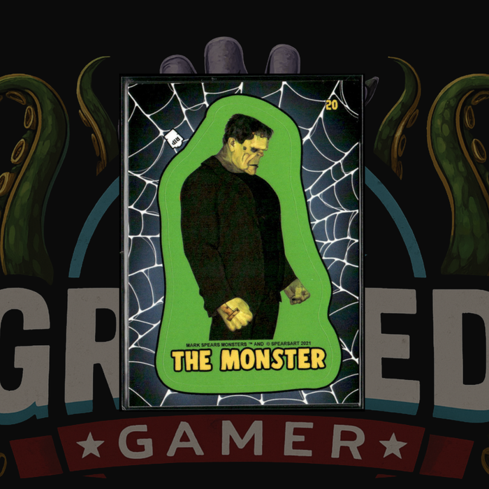 2021 Mark Spears Monsters Series 1 Sticker 20 The Monster / Checklist