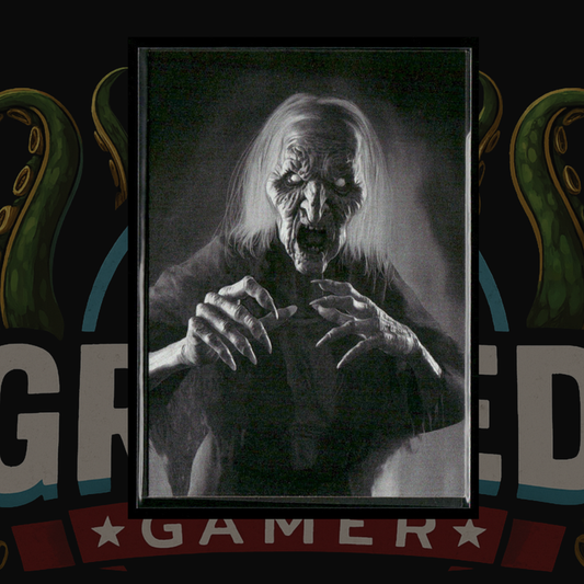 2023 Mark Spears Monsters Series 2 Card 34 The Hag Black & White