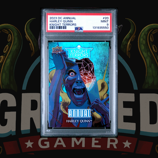 2023 UD DC Annual Knight Terrors Card KT20 Harley Quinn PSA 9