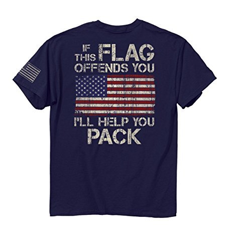 Buck Wear 2037 Help You Pack T-Shirt Back View