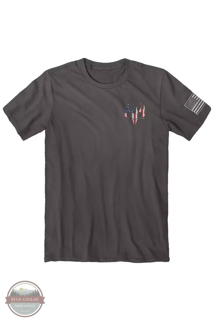Buckwear 2197 USA Bigfoot T-Shirt Front View