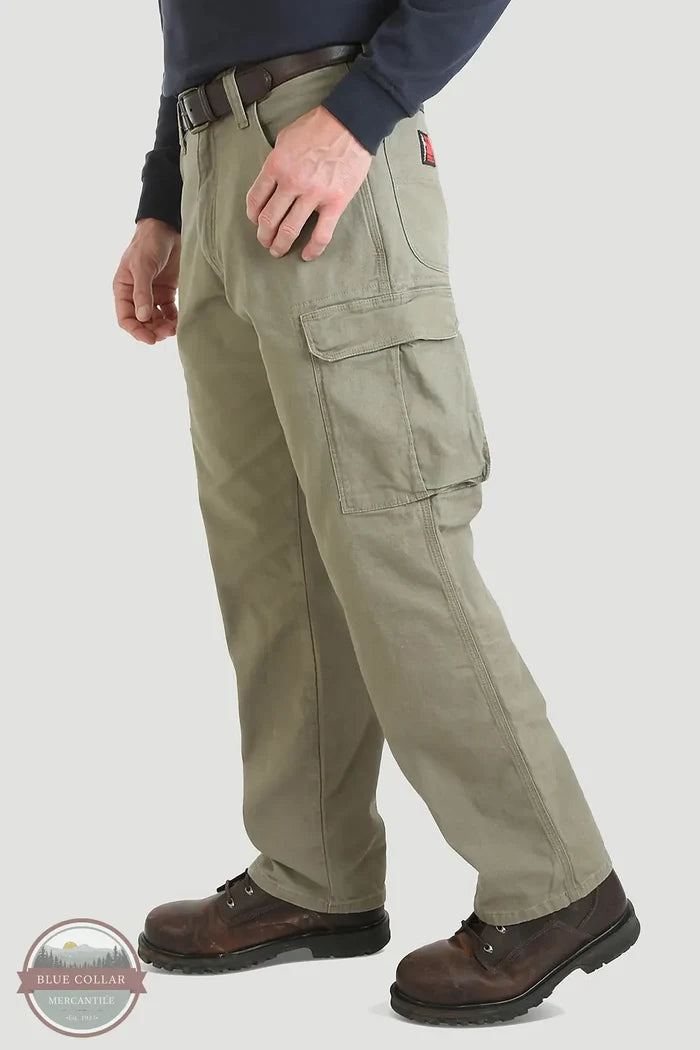 Wrangler 3WA66BR Advanced Comfort Lightweight Ranger Pants BR Bark side