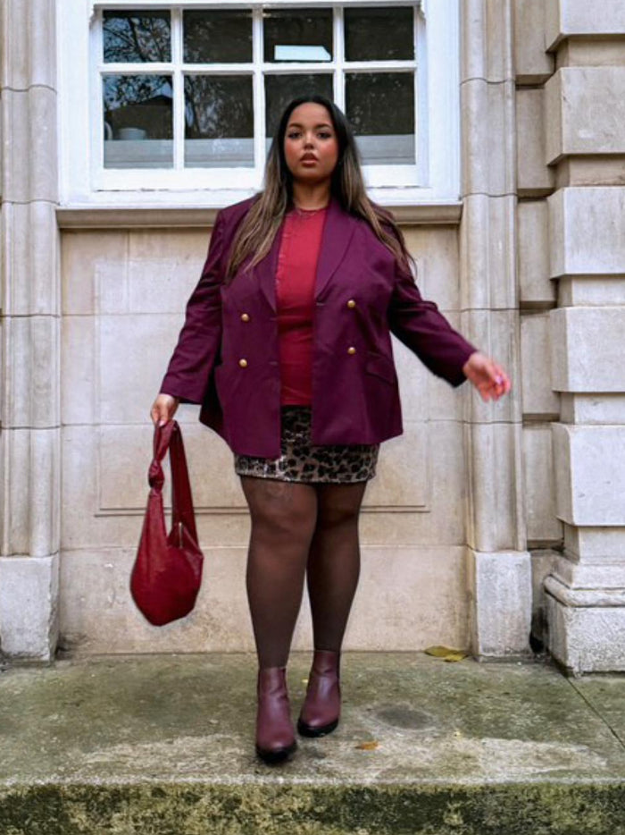 50 Denier Semi-Opaque Tights - Hot Chocolate