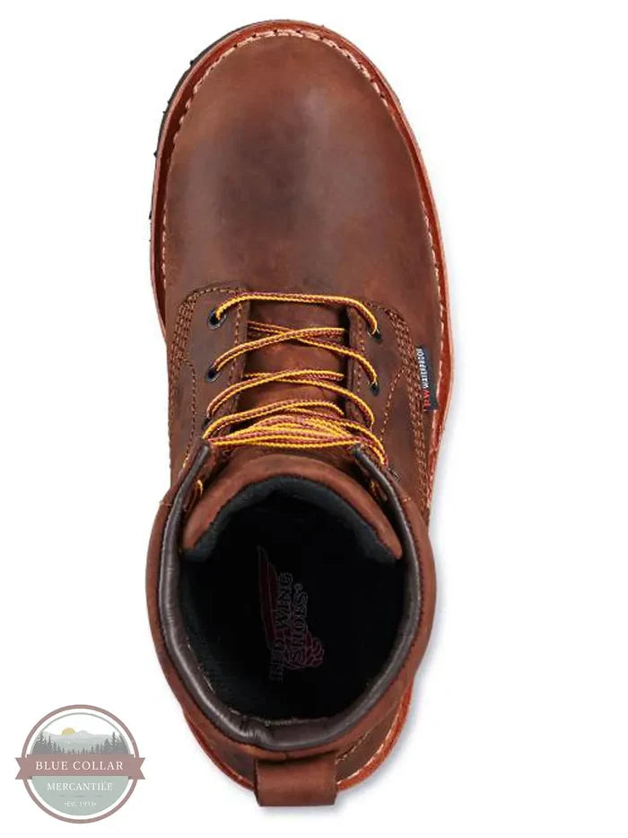 Red Wing 620 Loggermax Men's 9 Inch Soft Toe Logger Work Boot birdseye view