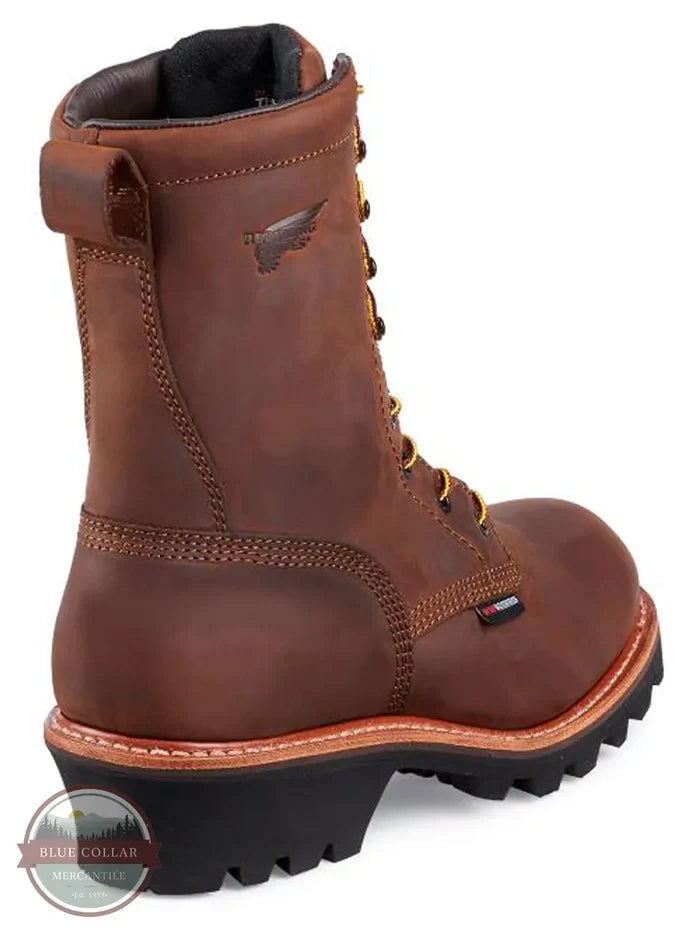Red Wing 620 Loggermax Men's 9 Inch Soft Toe Logger Work Boot heel