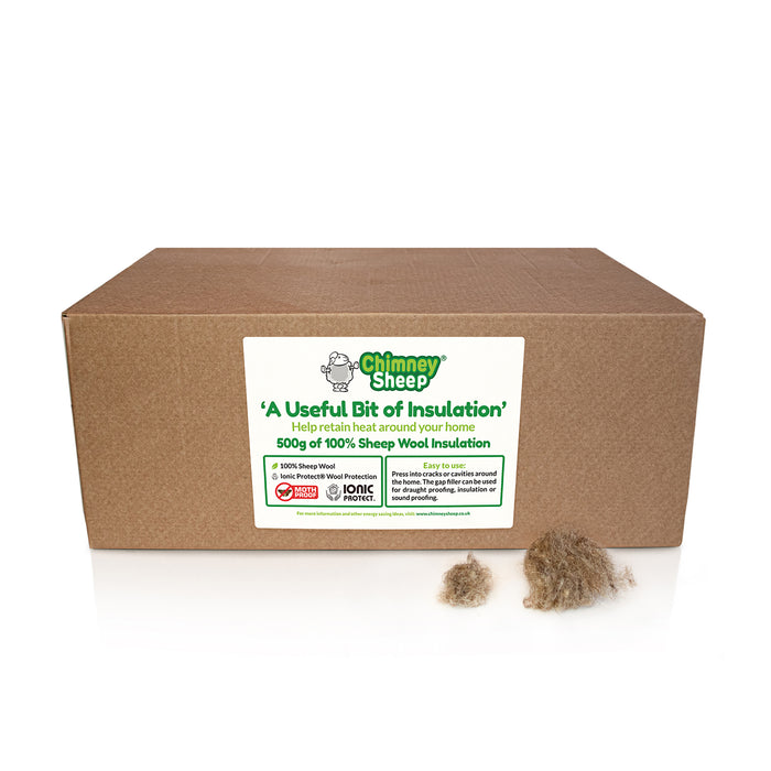 sample of sheep wool insulation
