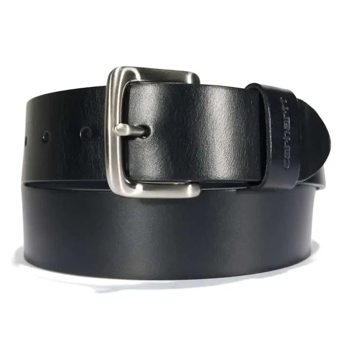 Carhartt A0005509001 Black Journeyman Leather Belt