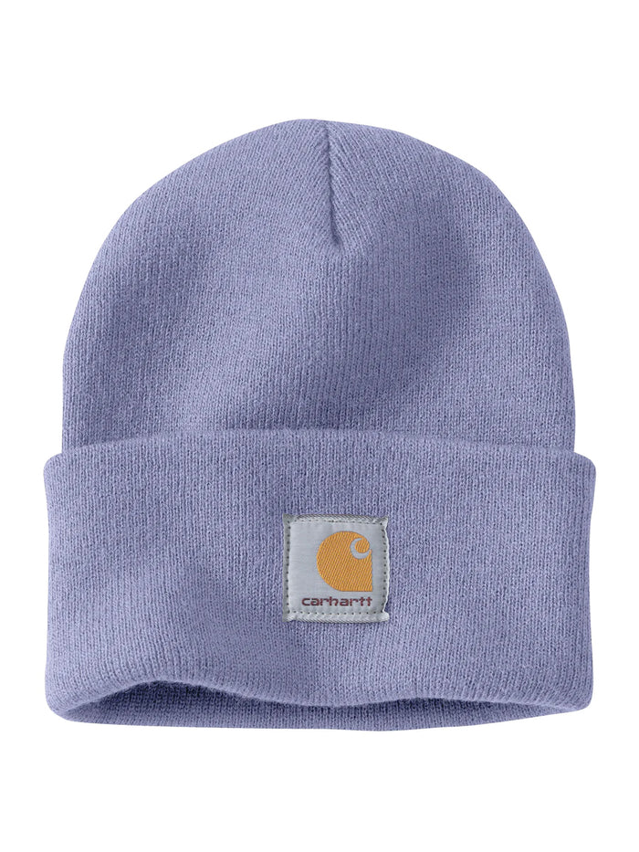 Carhartt A18 Knit Cuffed Beanie Soft Lavender