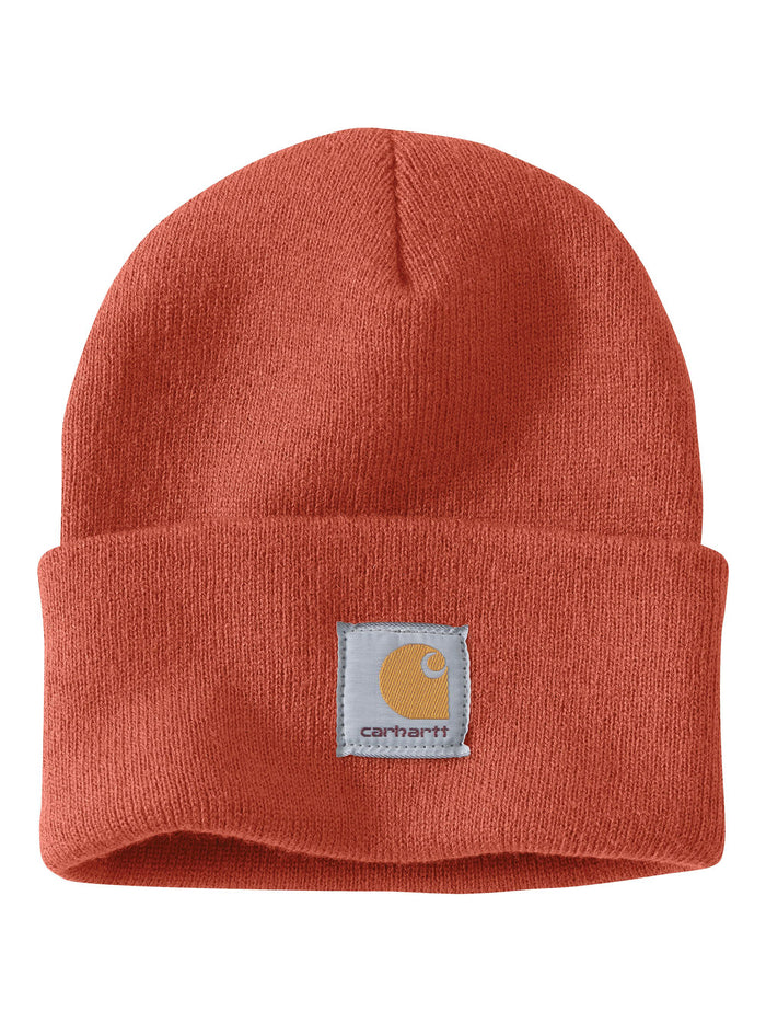 Carhartt A18 Knit Cuffed Beanie Desert Orange