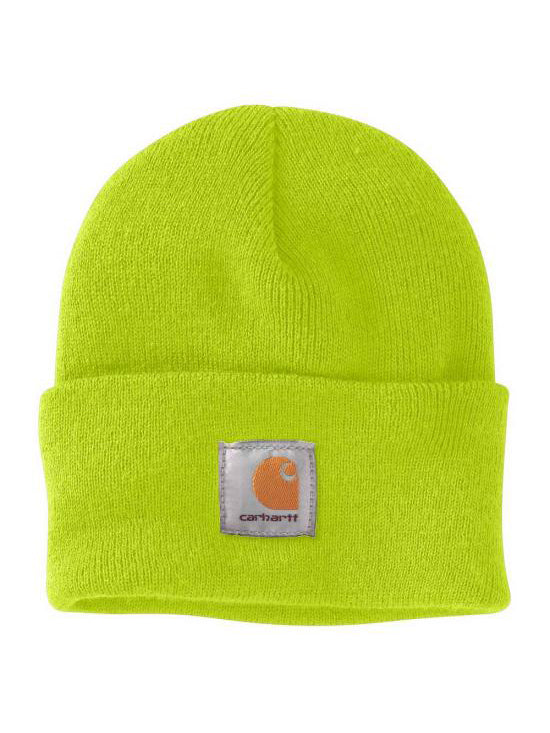 Carhartt A18 Knit Cuffed Beanie Bright Lime