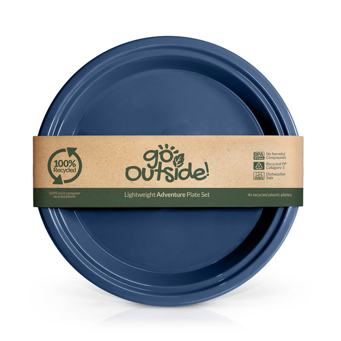 Adventure Dark Blue Large Plates