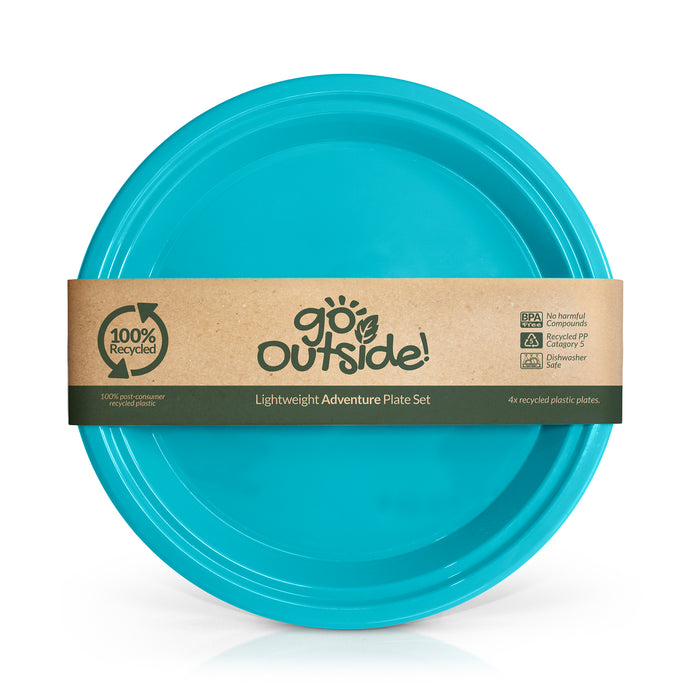 Adventure Aqua Large Plates