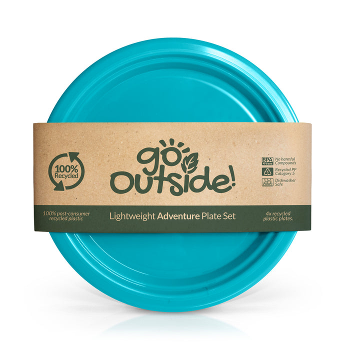 plastic camping plates
