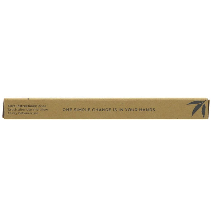 Toothbrush for an eco-friendly bathroom.