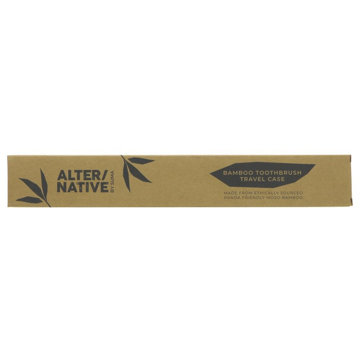 Eco-friendly travel case for your toothbrush.