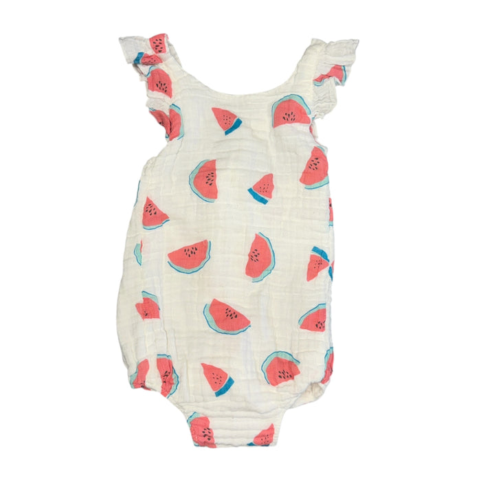 Angel Dear | Watermelon Romper | 18-24m