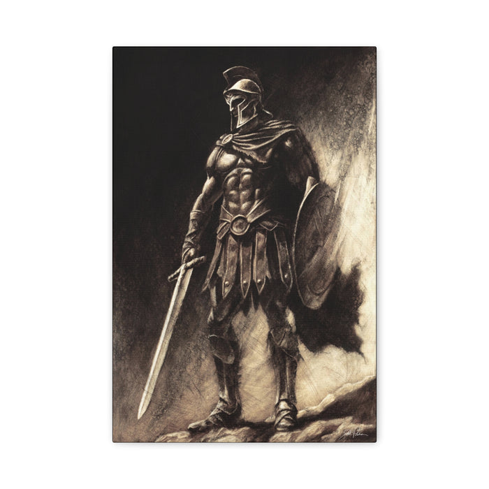 "Armor of God" Stretched Canvas