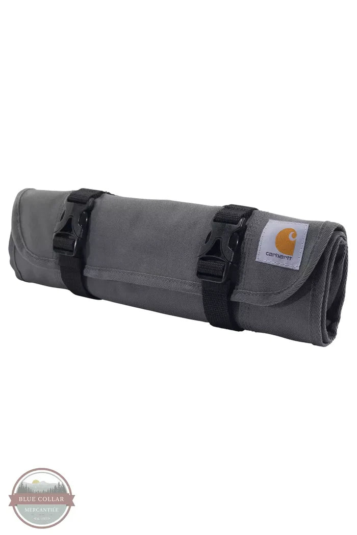 Carhartt B0000355 Utility Roll 18 Pocket Grey Rolled Up View