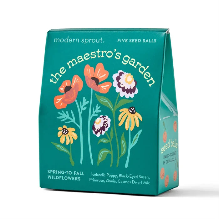 Modern Sprout The Maestro's Garden Bespoke Blooms Seed Balls