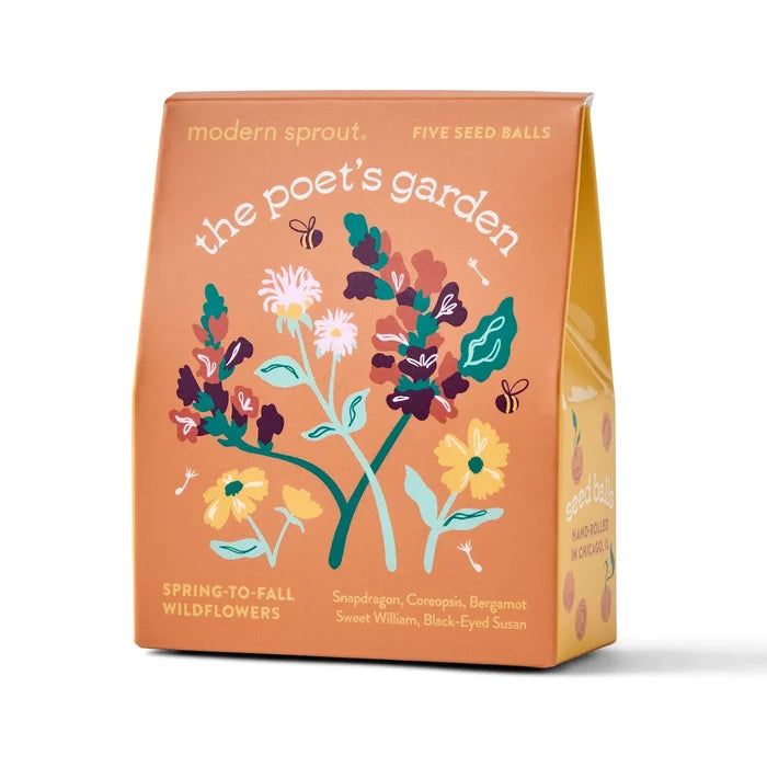 Modern Sprout The Poet's Garden Bespoke Blooms Seed Balls