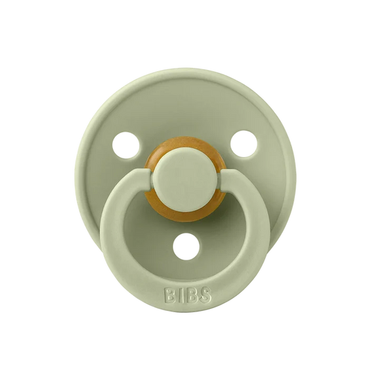 BIBS Round Colour Pacifiers - Size 2 (6-18m)