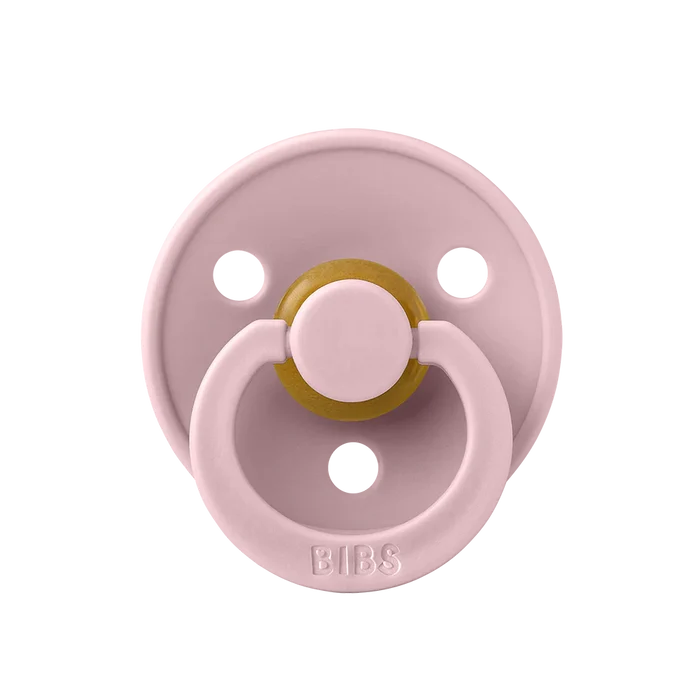 BIBS Round Colour Pacifiers - Size 2 (6-18m)