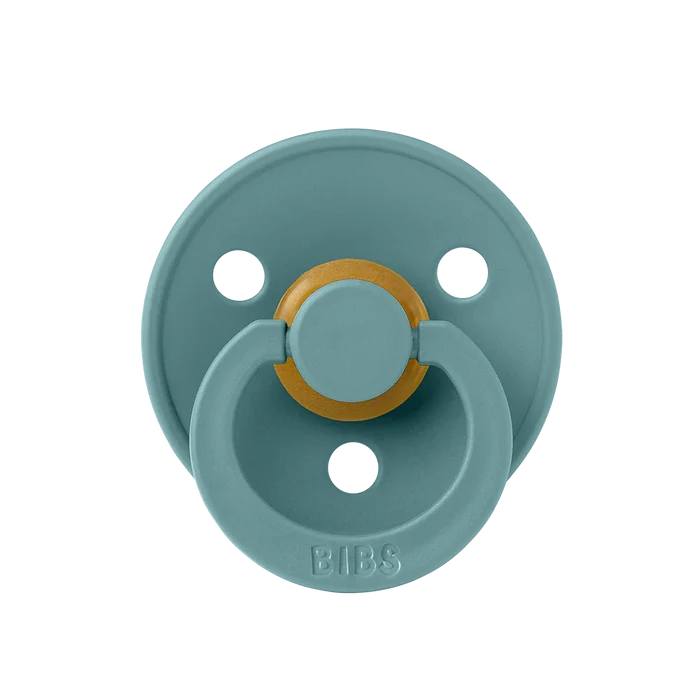 BIBS Round Colour Pacifiers - Size 2 (6-18m)