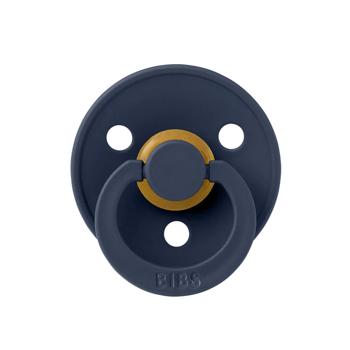 BIBS Round Colour Pacifiers - Size 3 (18+m)