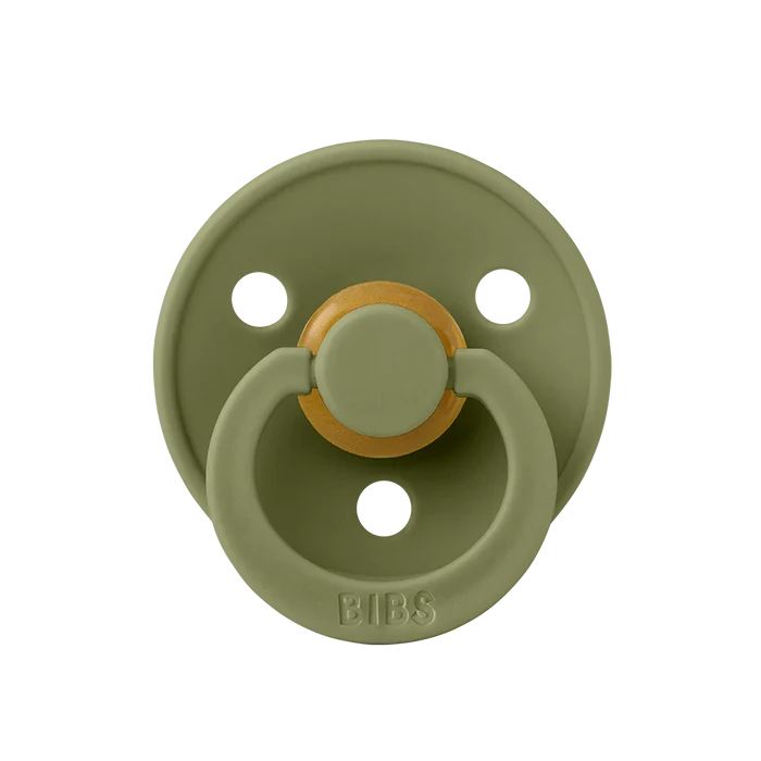 BIBS Round Colour Pacifiers - Size 3 (18+m)