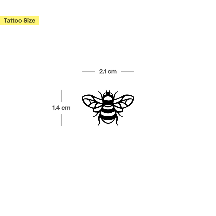 Biene Tattoo