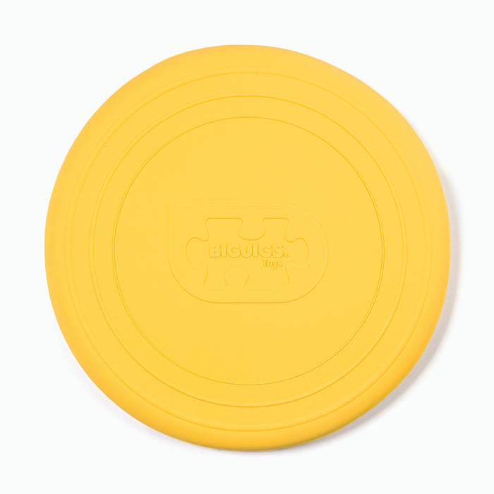 Honey Yellow Plastic Free Frisbee