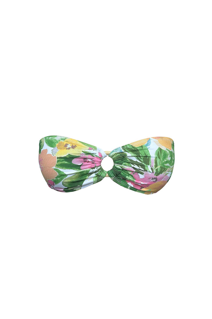 Floral bandeau bikini top – Bliss