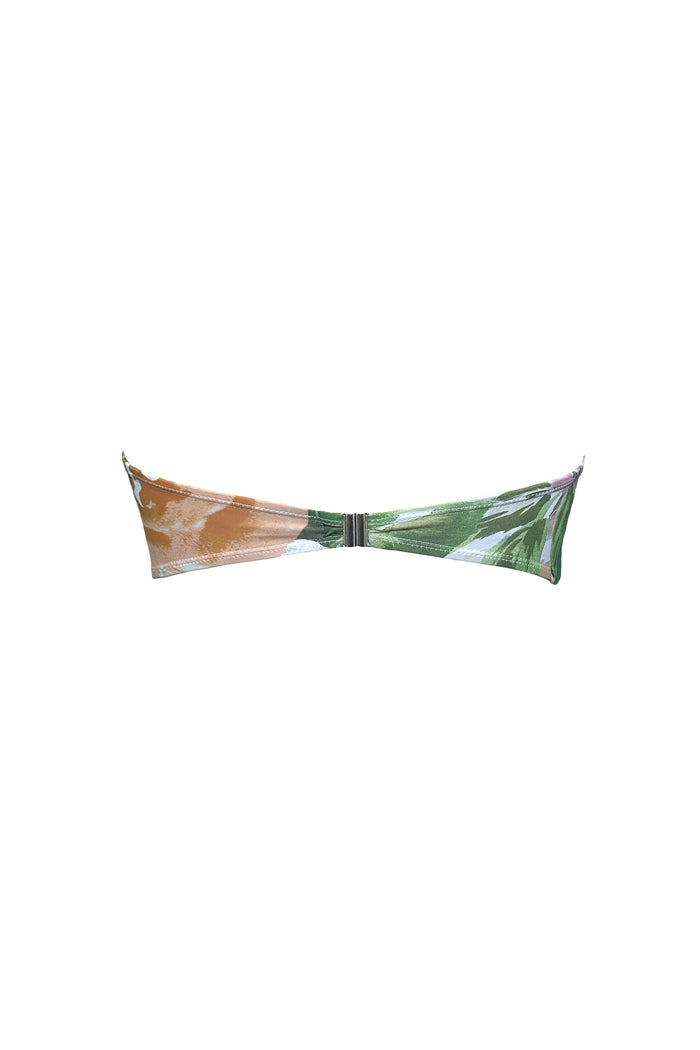 Center ring detail on Bliss floral bandeau