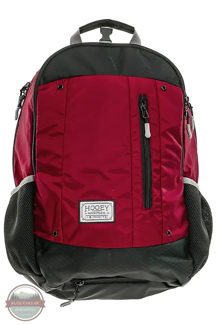 Hooey BP062BUBK "Rockstar" Burgundy Aztec Accents Backpack front view