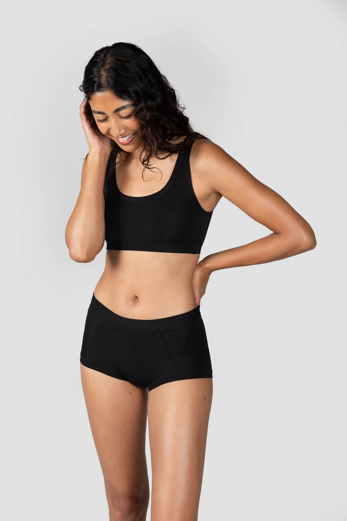 Black | Model is wearing size XS