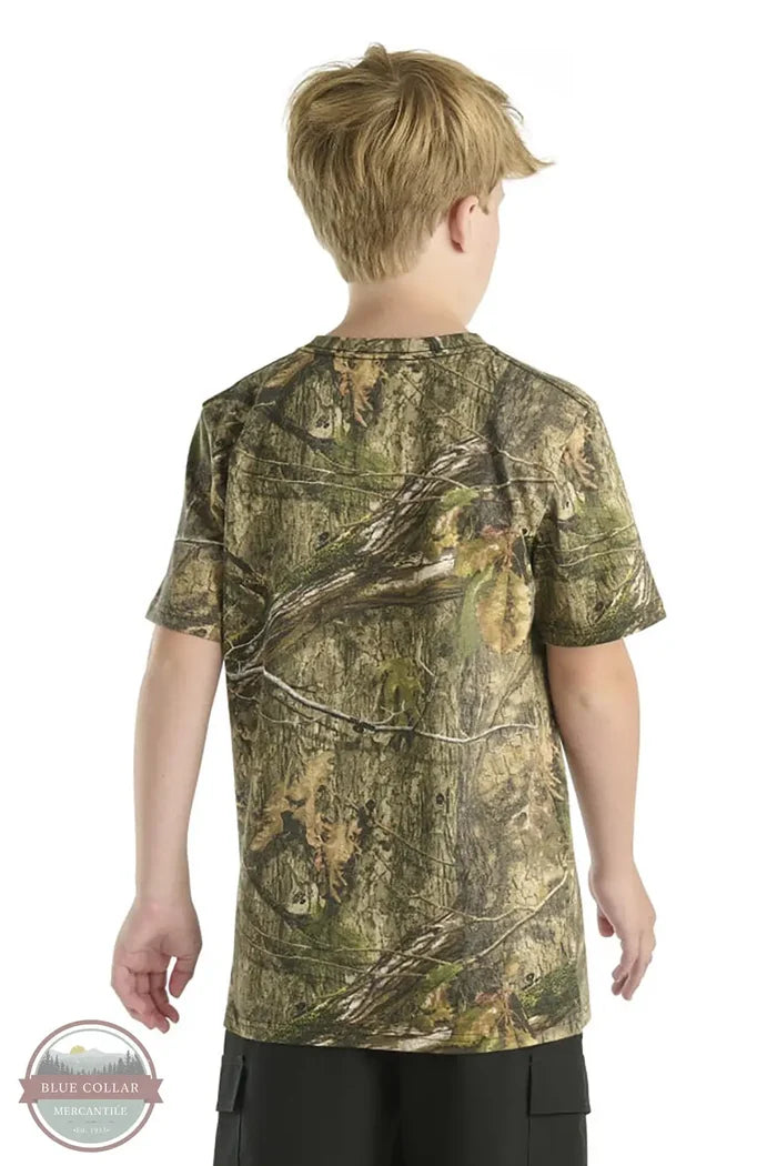 Carhartt CA6681-CR27 Camo Logo Short Sleeve T-Shirt, rear view