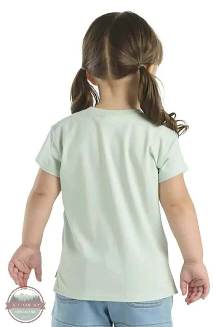 Carhartt CA7119 Arabian Mare Short Sleeve T-Shirt in Teal, rear