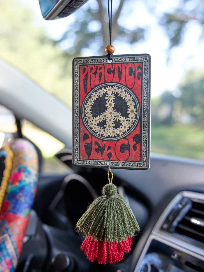 Car Air Freshener - Practice Peace-view 1