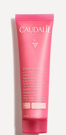 Caudalie VinoHydra Sorbet Cream Moisturizer with Hyaluronic Acid TUBE 2oz NEW
